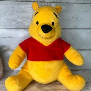 WINNIE THE POOH Disney stuffed animal 10in tall